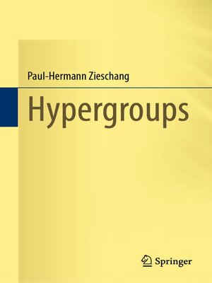 cover image of Hypergroups